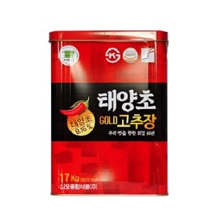 이바구촌태양초골드고추장(CAN) 17kg